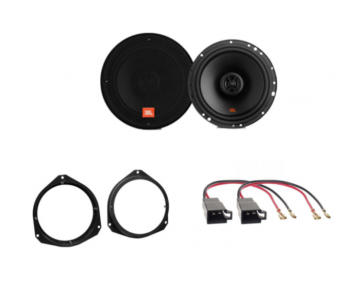 DUO 4個 CANADEL 1個のセット Pachet difuzoare auto dedicate Opel Corsa D fata, JBL Stage2 624