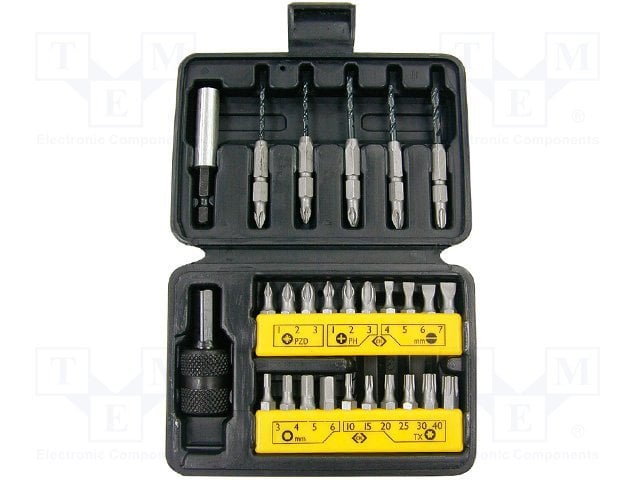 Instrumente Atelier - Set capete surubelnita T4519 - 27 bucati