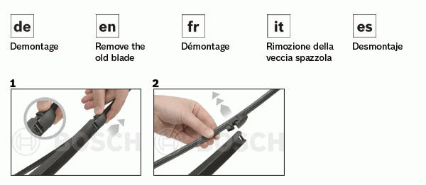 Accesorii auto - Stergator auto Bosch 16"