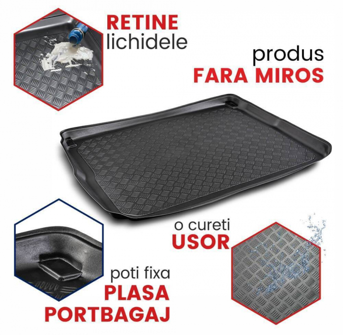 Tavita portbagaj Audi A6 (C6) Avant caroserie Combi fabricatie 2004 - 2011 (pentru modele cu sistem de fixare pe sine) [2]