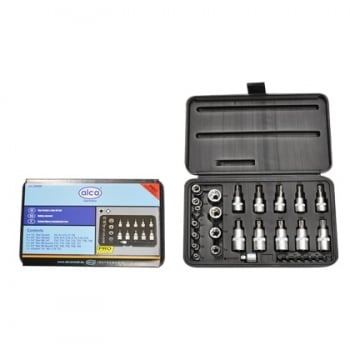 Echipamente atelier - TRUSA CAPETE CHEI TUBULARE SI BITI 29 DE PIESE