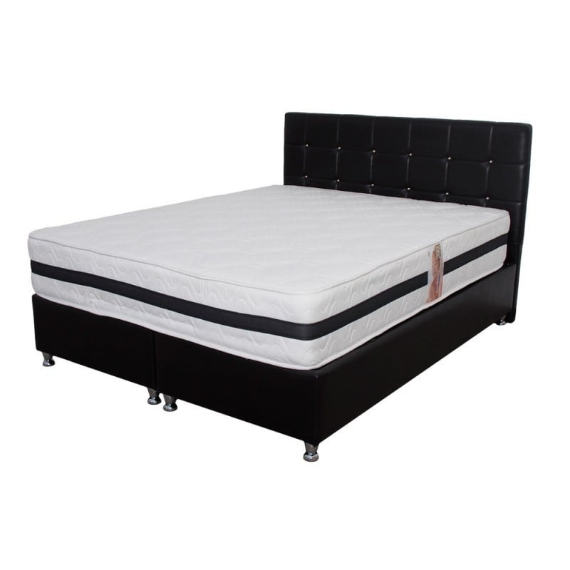 Saltele cu spuma - Saltea ortopedica, Memory Foam Orhideea, 140x200x30cm, fermitate tare, memory foam 5 cm pe ambele parti, sistem de aerisire spaceair, Salt Confort