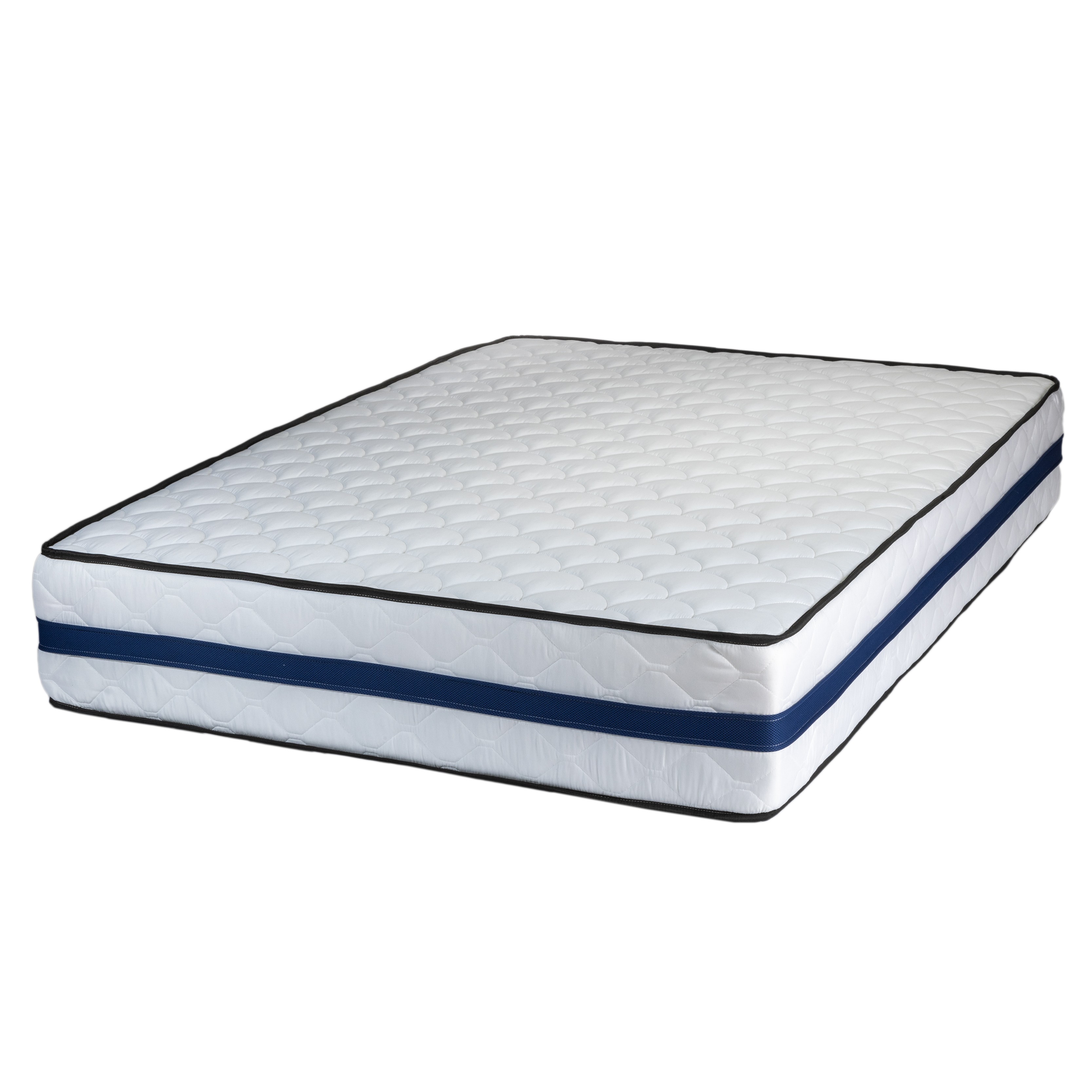 Saltele SaltConfort - Saltea ortopedica, Tulip Super Lux Comfort, 200x200x30cm, fermitate tare, cu plasa de arcuri tip Bonell, sistem de aerisire banda Spaceair, Saltsib