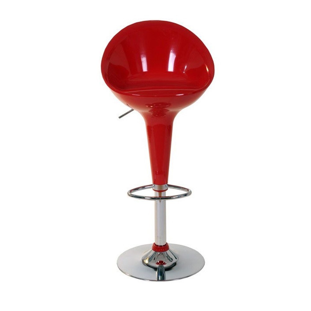 Scaune bar - Scaun bar polipropilena, ABS 105, rotativ, baza cromata, suport picioare, inaltime ajustabila, 90 kg