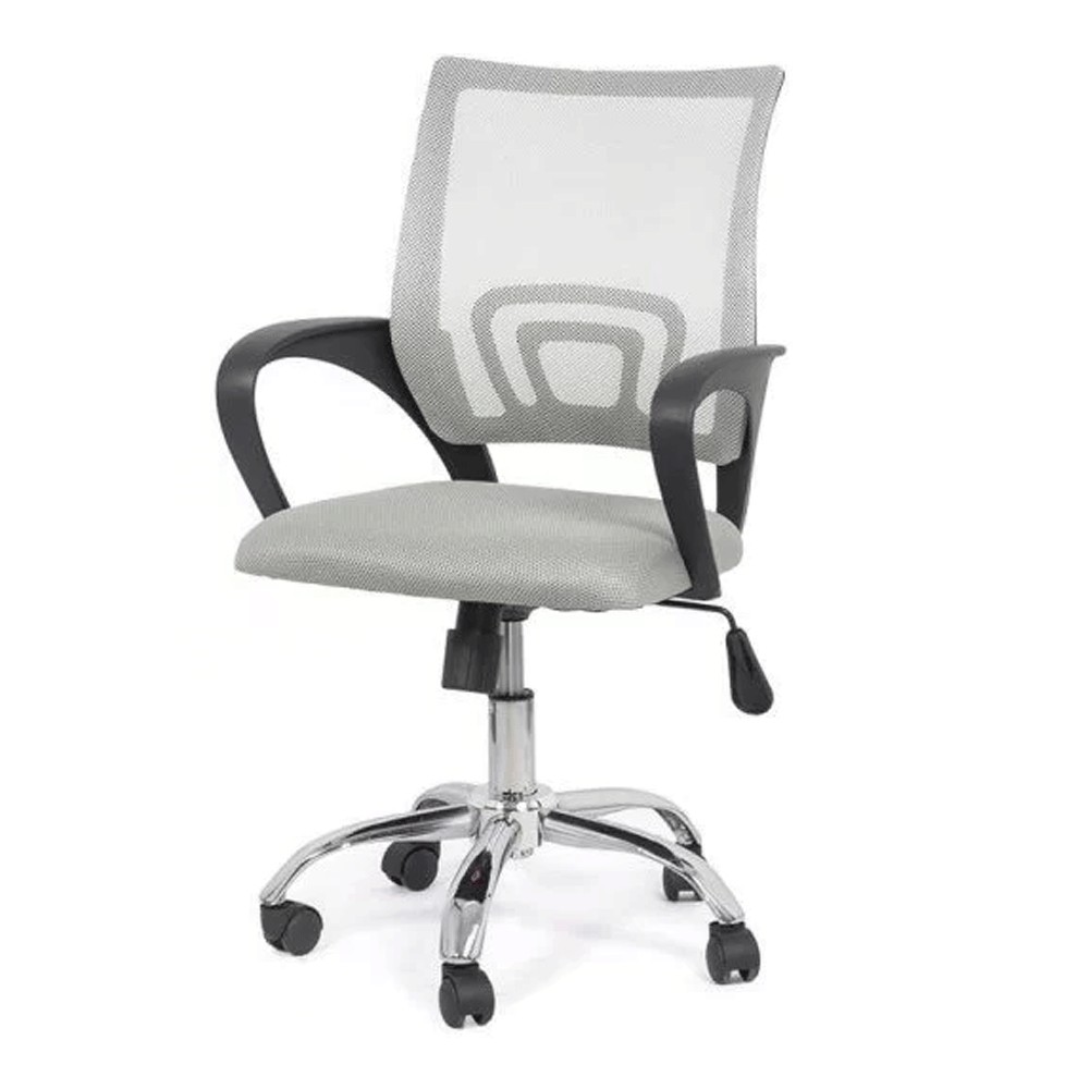 Scaune birou copii - Scaun birou copii ergonomic OFF 619, mesh, baza cromata, inaltime reglabila, 80 kg