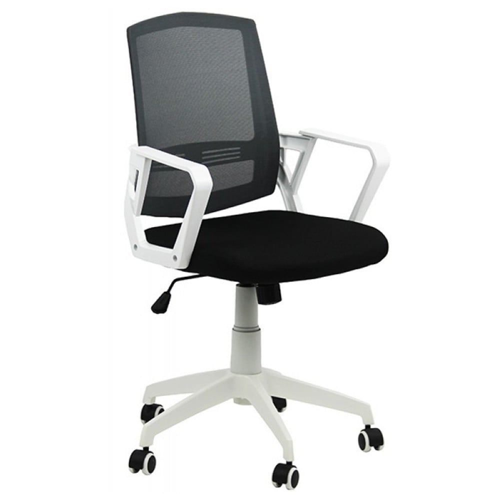Scaune ergonomice - Scaun birou OFF 624, ergonomic, mesh, mecanism balans, reglabil inaltime, baza polipropilena, 90 kg, negru
