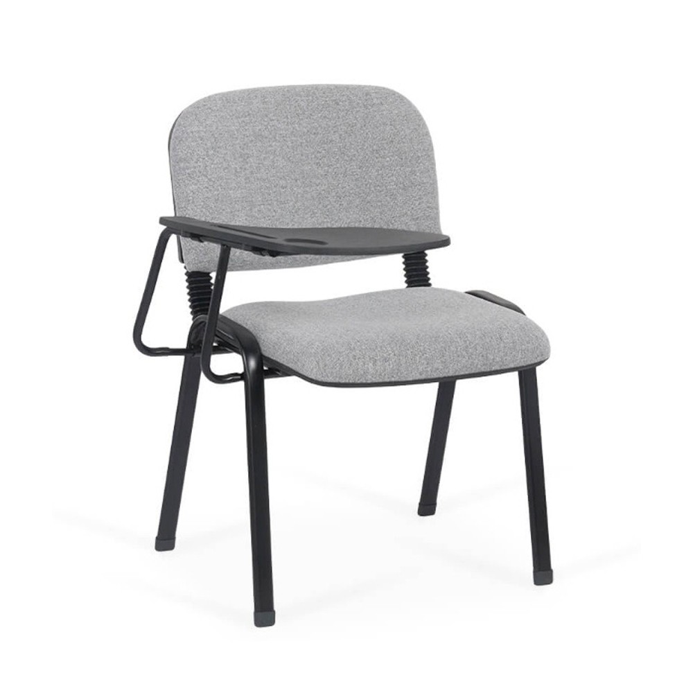 Scaune conferinta - Scaun conferinta cu masuta rabatabila HRC 606, ergonomic, stofa, cadru metalic, 120 kg