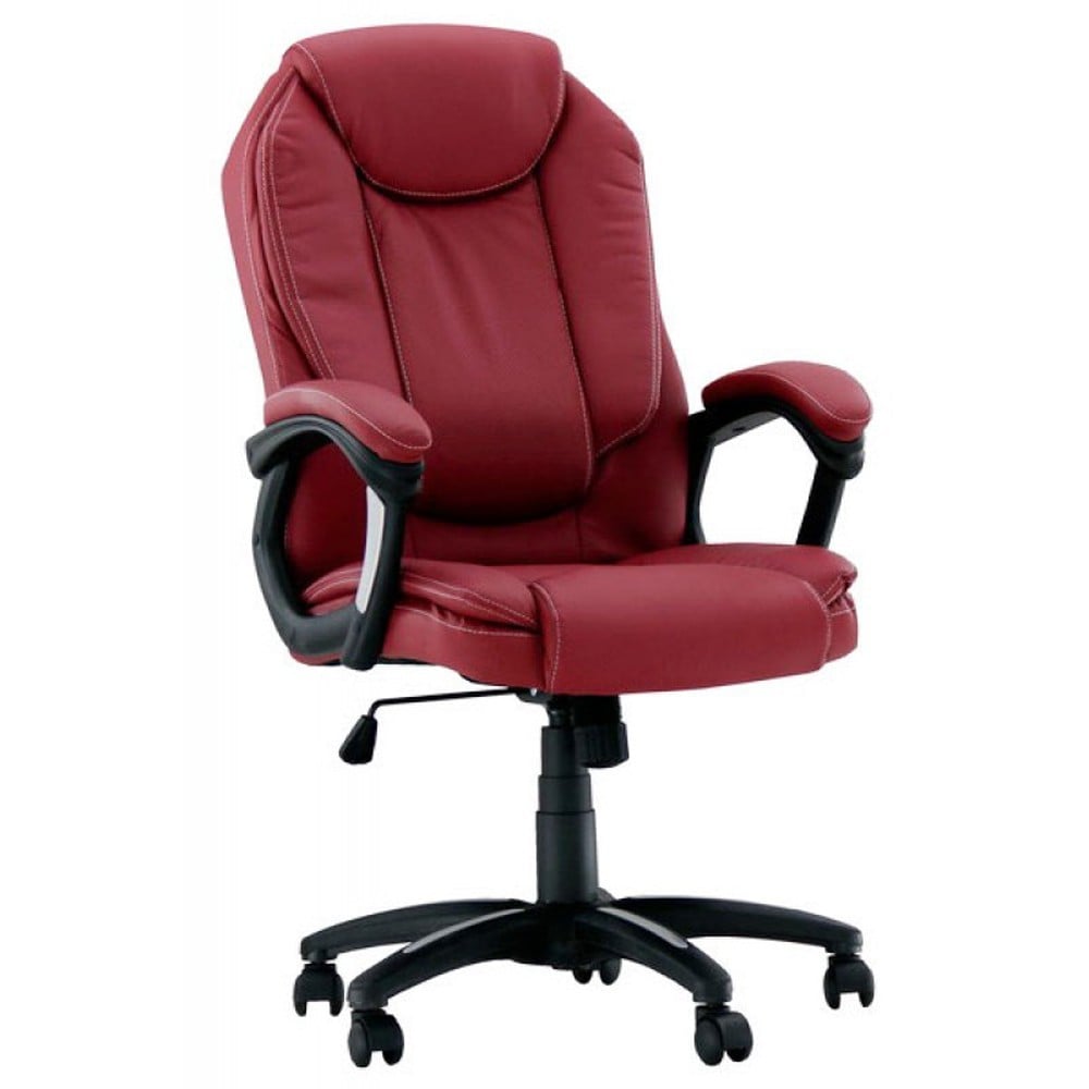 Scaune directoriale - Scaun directorial OFF 356, piele ecologica perforata, inaltime ajustabila, mecanism de balans, robust, 110 kg