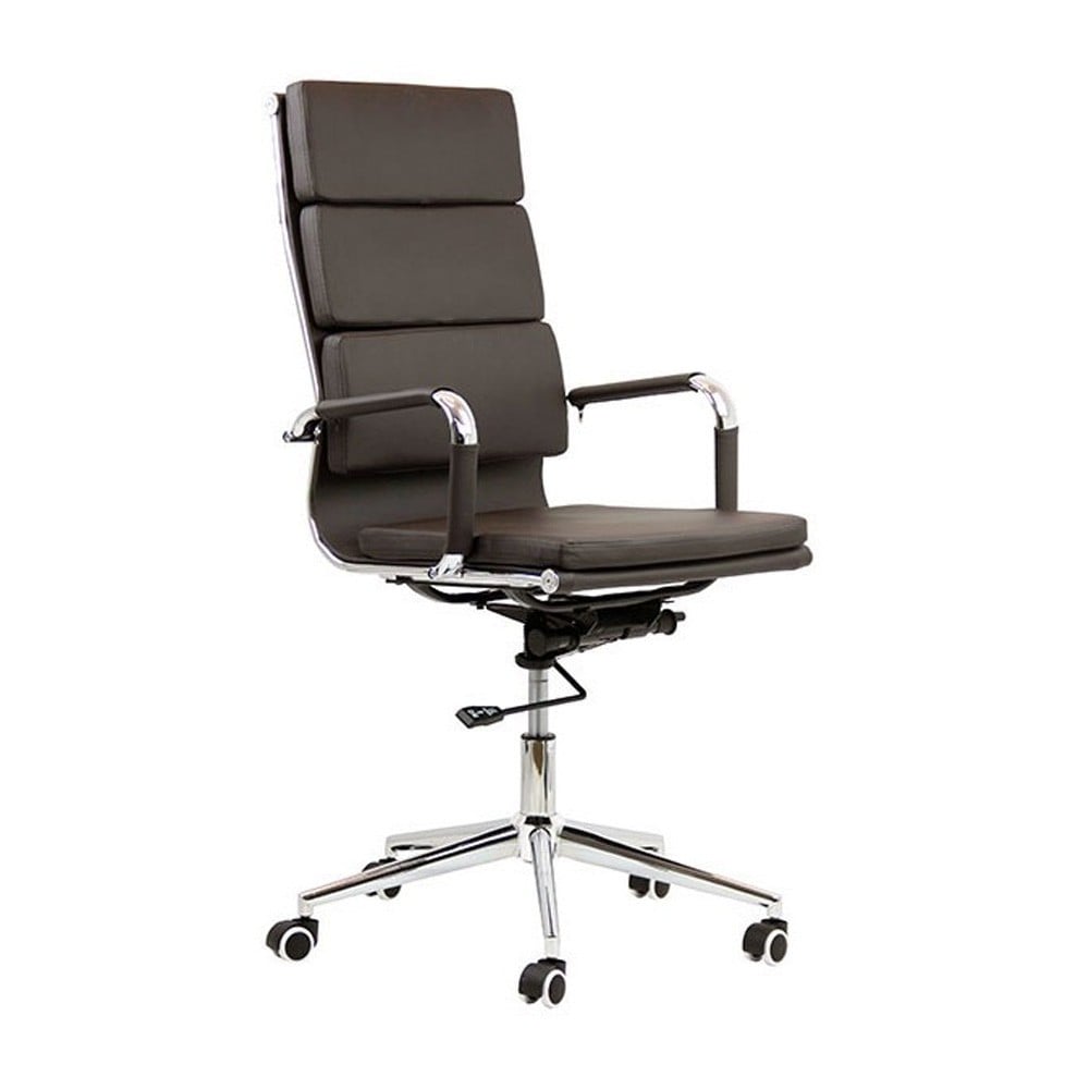 Scaune directoriale - Scaun directorial OFF 808, piele ecologica, mecanism de balans, baza metalica, rotativ, inaltime ajustabila, 110 kg