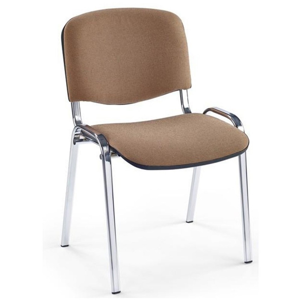 Scaune pentru vizitatori - Scaun vizitator HM Iso crom bej
