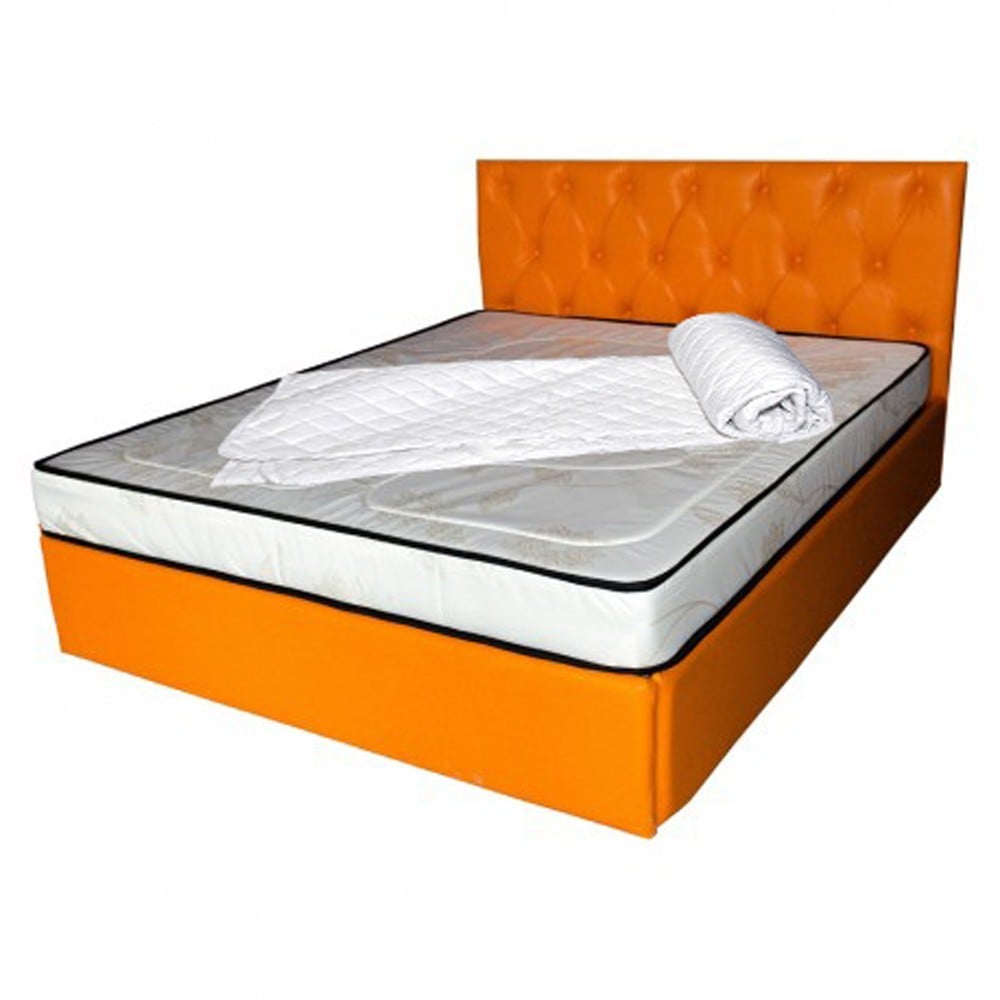 Seturi saltele - Set Saltea cu spuma, Venus Eco Memory 160x200x17cm, cu spuma poliuretanica, memory foam 2 cm, fermitate mediu spre tare, Saltsib plus husa hipoalergenica, microfibra, lavabila la 95°C