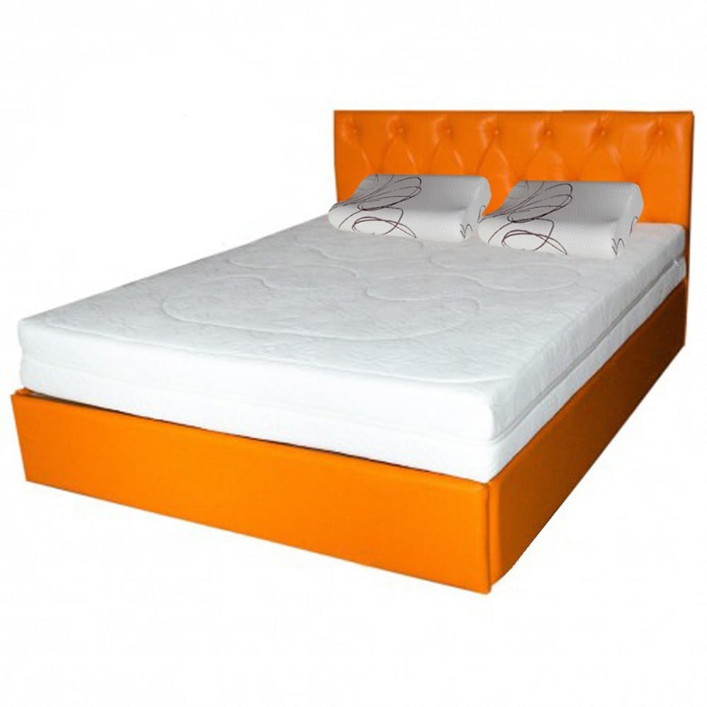 Seturi saltele - Set Saltea ortopedica, Ulise Standard Spring Comfort 140x200x30cm, cu plasa de arcuri Bonell, husa detasabila tricot, hipoalergenica, fermitate tare, Saltsib plus 2 perne ortopedice memory, 52x32 cm