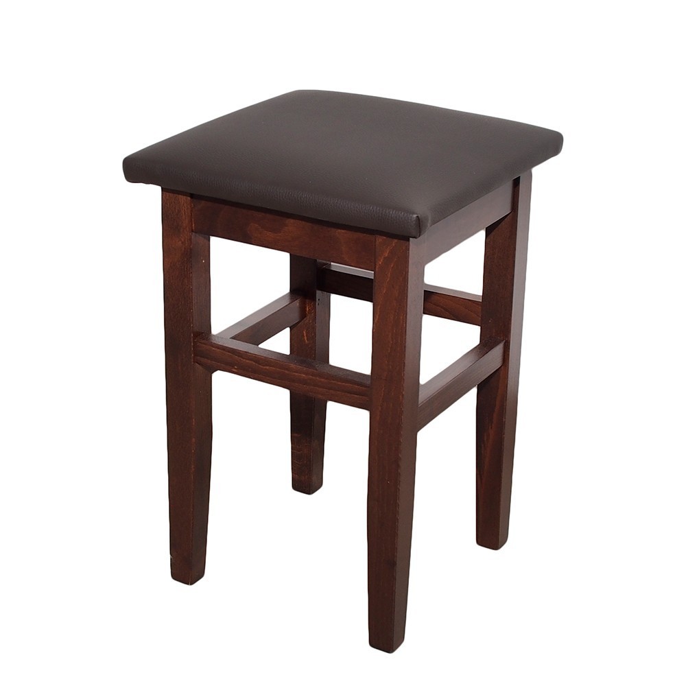 Scaune bucatarie - Taburete bucatarie, lemn masiv de fag, tapiterie piele ecologica, wenge
