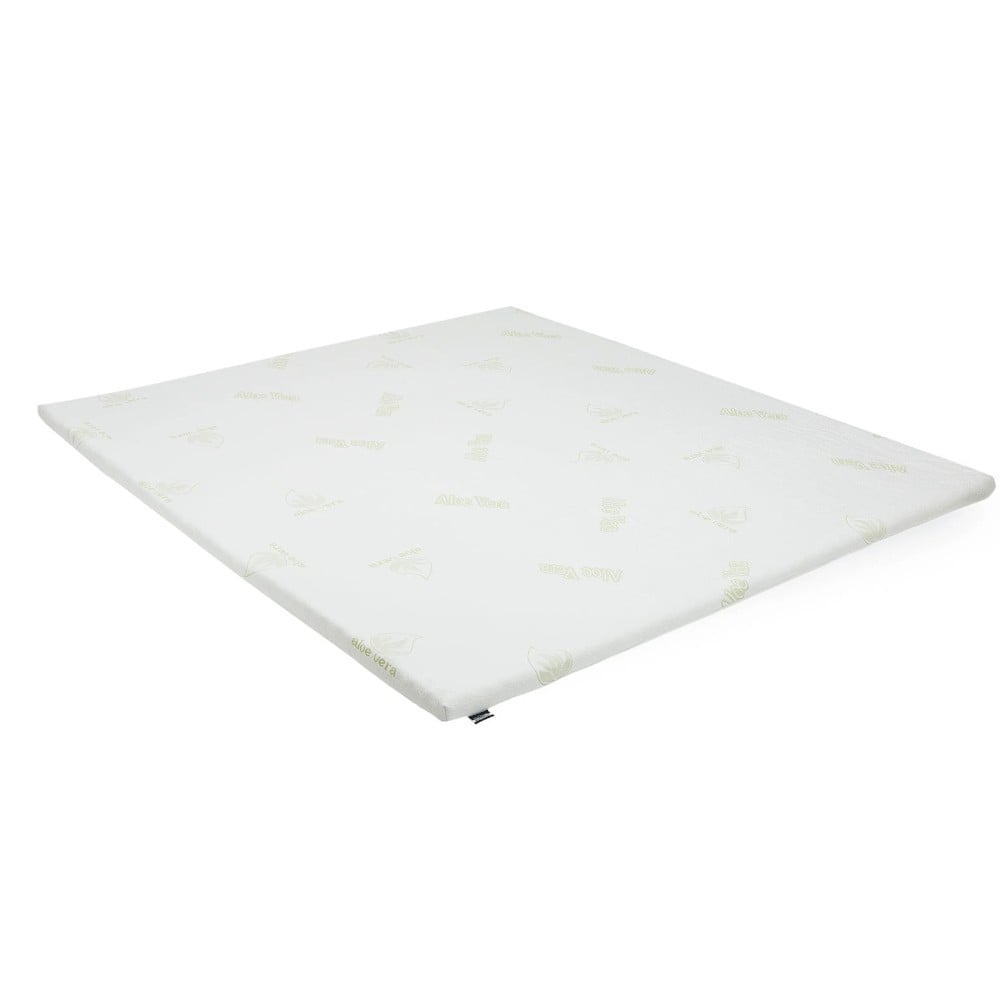 Produse - Topper saltea 180x200 spuma 5 cm, husa detasabila, tratata cu Aloe Vera, Minet