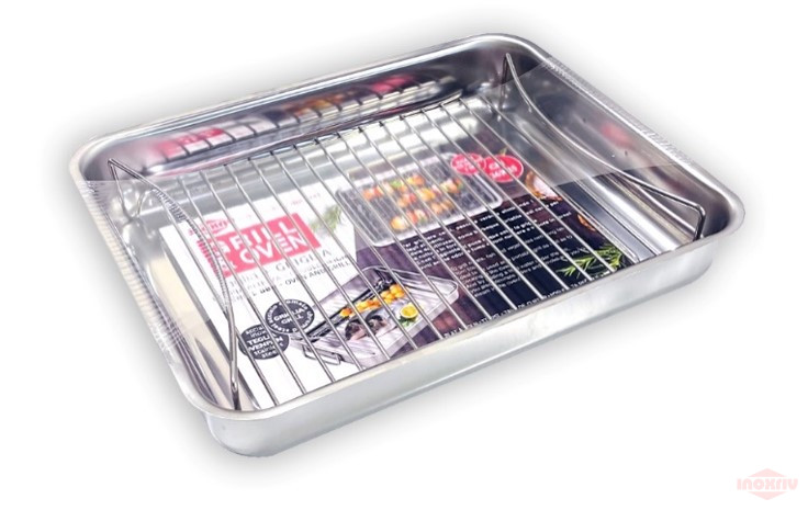 Profi, Premium, Maxima - Tava cuptor inox Smart Grill 35*25*6 cm