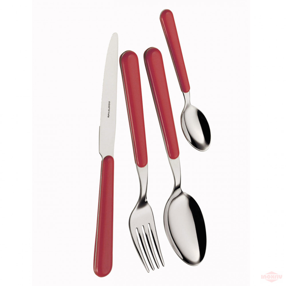 Idei de cadou - Set tacam Cinzia 24 ps. rosu