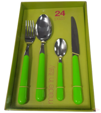 Idei de cadou - Set tacam Cinzia 24 ps. verde