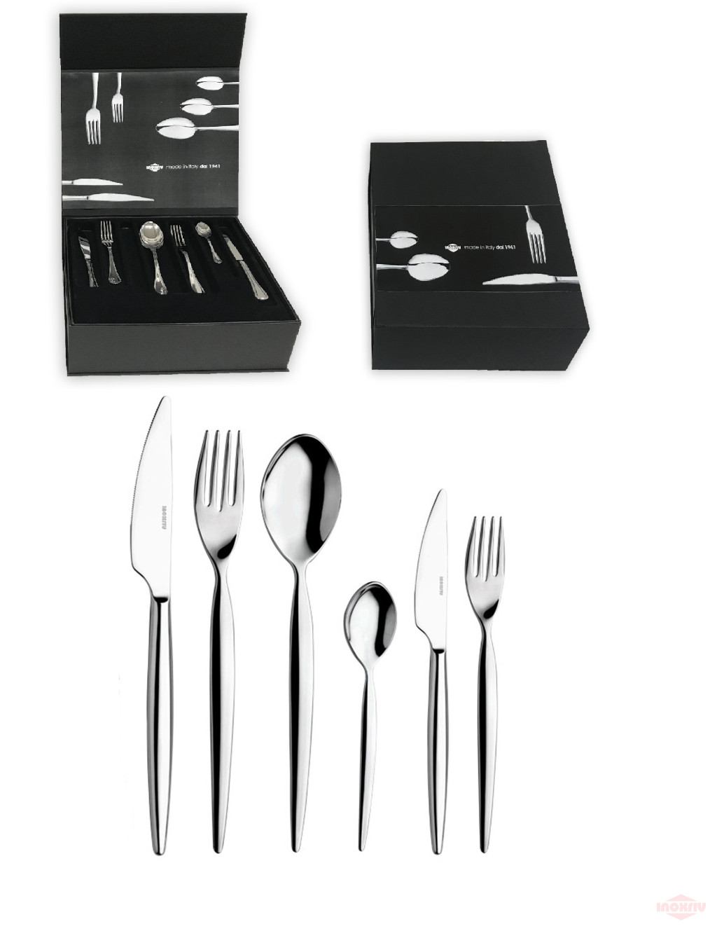 Seturi de Tacam - Set tacam Sciara, Inoxriv, 72 piese, cutie lux