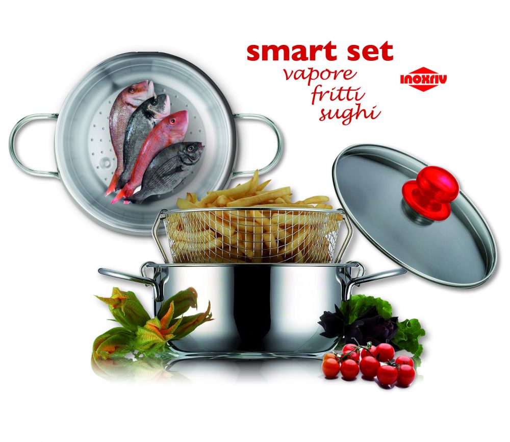 Pentru gatit - Eatitaly Smart set pentru gatit la aburi