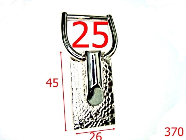 Sustinatori poseta - 370/SUSTINATOR 2.5 CM.-25-mm---nichel---3J8--V17