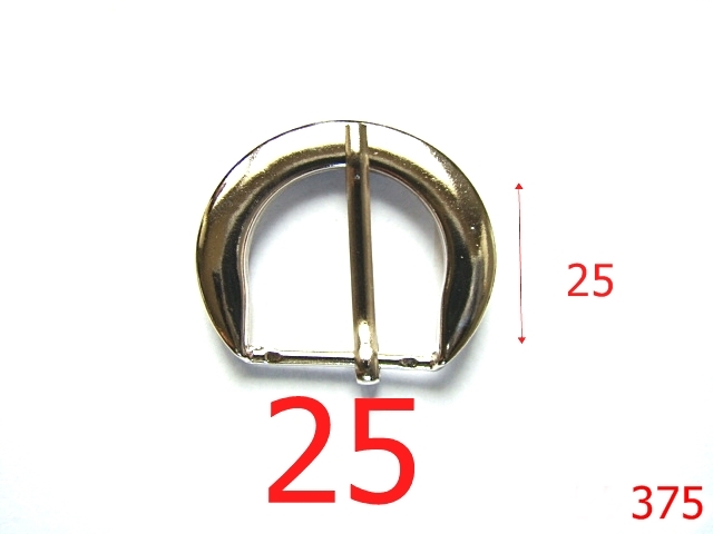 Catarame - 375/CATARAMA 2.5 CM NIKEL-25-mm---nichel---6E2--M23