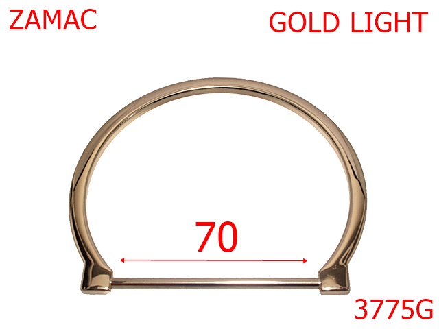 Manere - 3775G/MANER POSETA-70-mm---gold light--7G4---