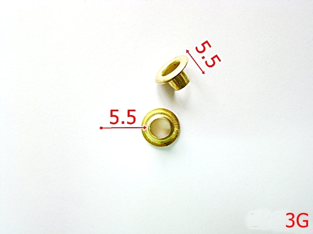 Ocheti - 3G/OCHET  5.5 MM GOLD-5.5-mm---gold---2B7--R34