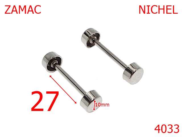 Galtere - 4033/GALTERA-27-mm---nichel-----