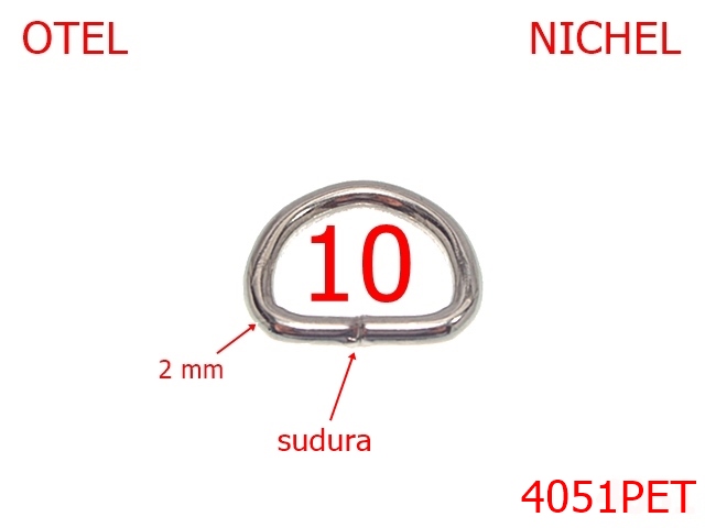 PET - 4051PET/INEL D SUDAT-10-mm-2-nichel---AN24--