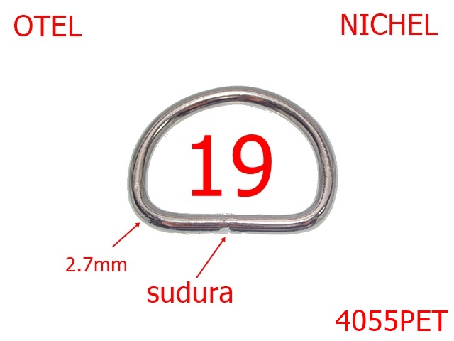 PET - 4055PET/INEL D SUDAT-19-mm-2.7-nichel---AN9--
