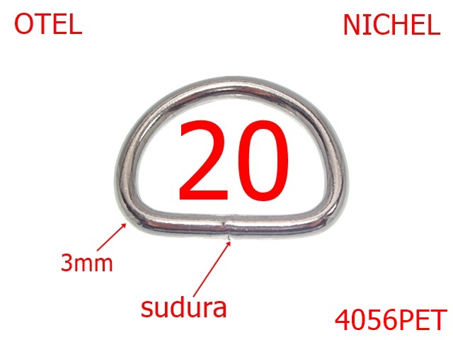 PET - 4056PET/INEL D SUDAT-20-mm-3-nichel---2F7-AN8/AN7--