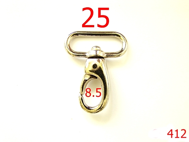 Carabine - 412/CARABINA 25 MM NIKEL-25-mm---nichel---5B1--K22