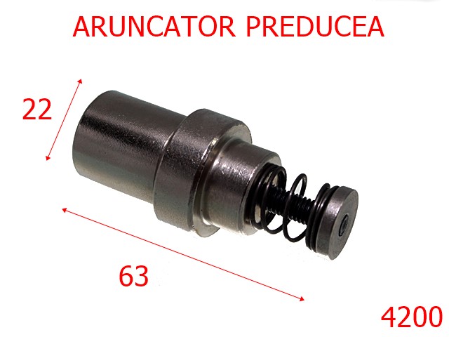 Utilaje - 4200/Aruncator preducea presa manuala-22-mm-otel--nichel-----