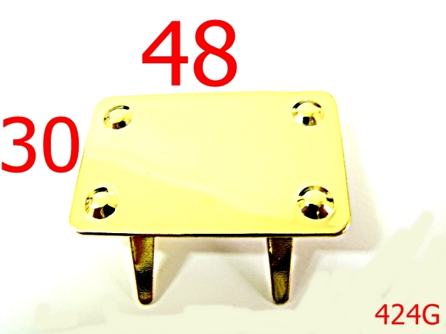 Placute ornamentale - 424G/PLACUTA INSCRIPTIONABILA 48*30-48x30-mm---gold-15A7--15A7--G22