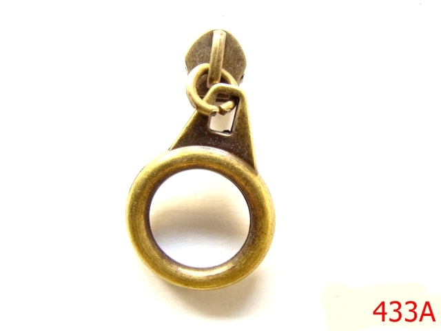 Cursori fermoar - 433A/CURSOR-nr 5-mm---antic---2F5--S12