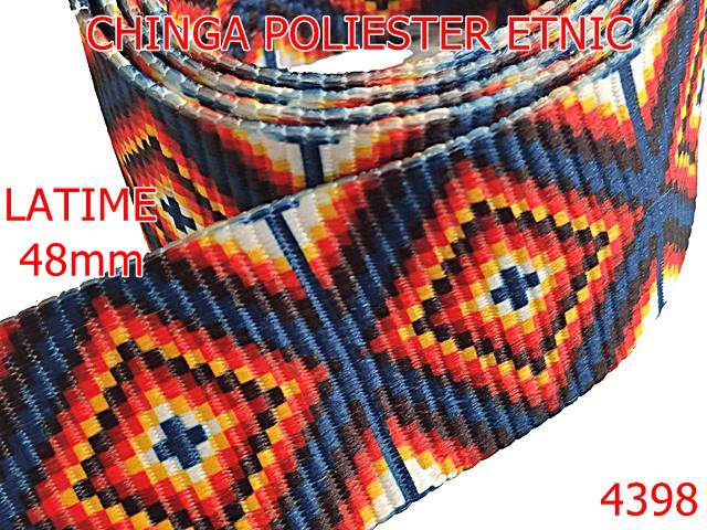 Chinga - 4398/Chinga poliester motive etnice-48-mm-poliester--multicolor-----
