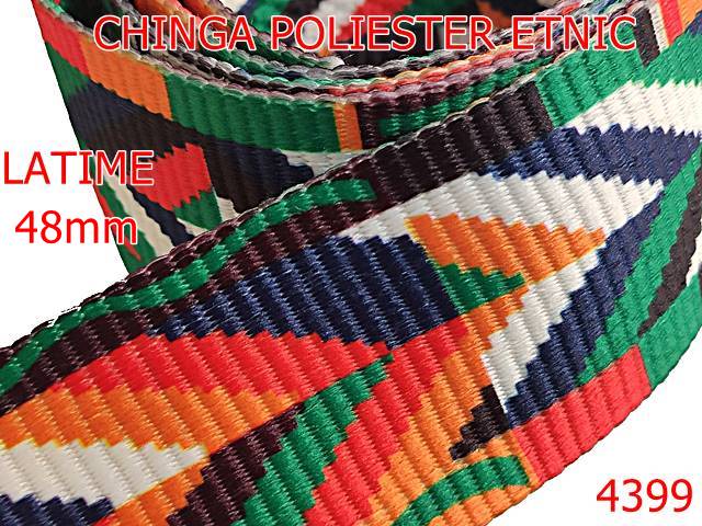 Chinga - 4399/Chinga poliester motive etnice-48-mm-poliester--multicolor-----