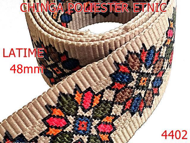 Chinga - 4402/Chinga poliester motive etnice-48-mm-poliester--multicolor-----