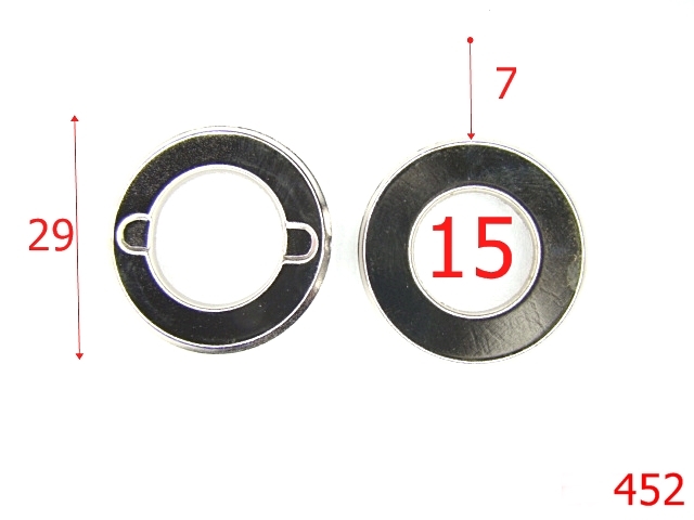 Ocheti - 452/OCHET  15MM NIKEL-15-mm---nichel---2F8/2E8/-6B7-AJ33/I12