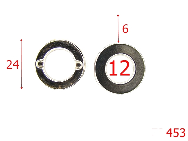Ocheti - 453/OCHET  12.5MM  NIKEL-12-mm---nichel---2F7--E14