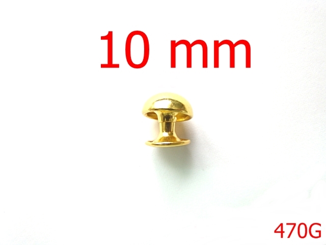 Bumbi ornamentali - 470G/BUMBI 10MM GOLD-10-mm---gold-----