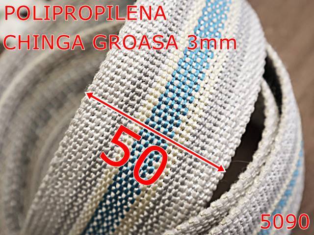 Chinga - 5090/Chinga polipropilena groasa de 3 mm-50-mm-polipropilena--multicolor-----
