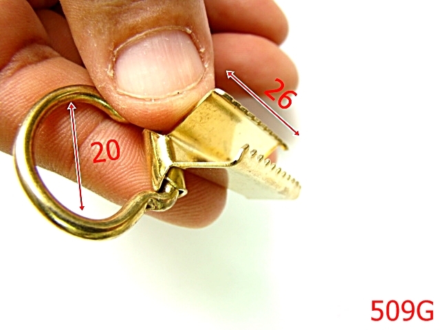 Sustinatori poseta - 509G/SUSTINATOR LATERAL GOLD 2 CM-20-mm---gold---3G8--L37