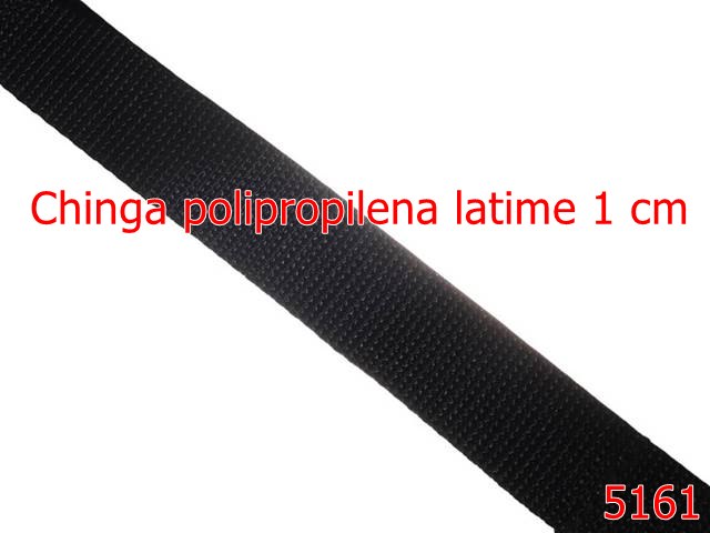 Chinga - 5161/Chinga Polipropilena 1Cm-1-M-polipropilena--negru-----