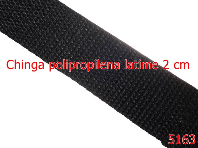 Chinga - 5163/Chinga Polipropilena 2 Cm-1-M-polipropilena--negru-----
