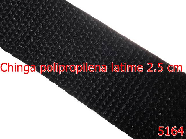 Chinga - 5164/Chinga Polipropilena 2.5 Cm-1-M-polipropilena--negru-----