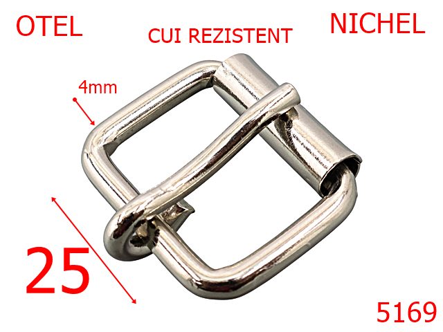 Noutati - 5169/Catarama Harnasament Cui Rezistent-25-mm-otel-4-nichel-----