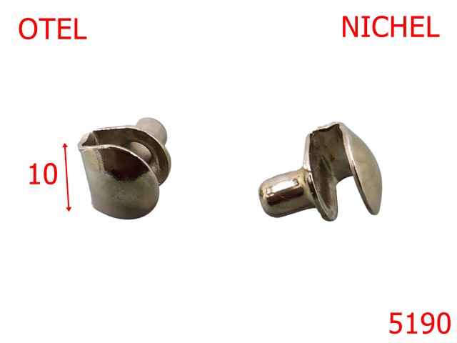Noutati - 5190/Carlig Bocanc  Sau Gheata-10-mm-otel--nichel-----