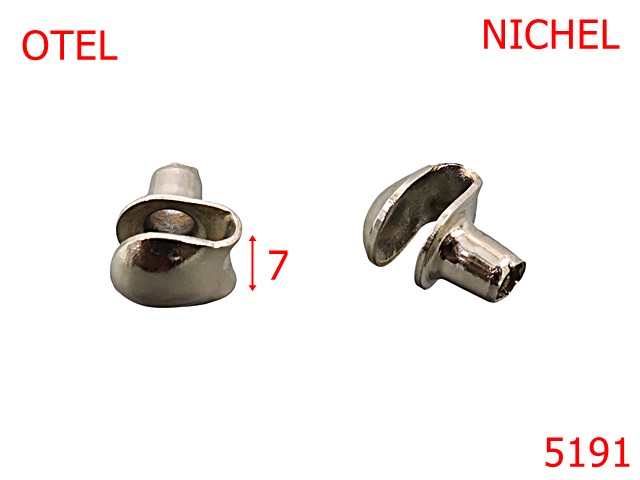 Noutati - 5191/Carlig Bocanc  Sau Gheata-7-mm-otel--nichel-----