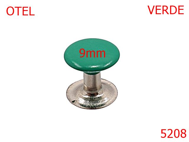 Noutati - 5208/Capsa Rapida Simpla Cu Capac Vopsit-9-mm-otel--verde-----